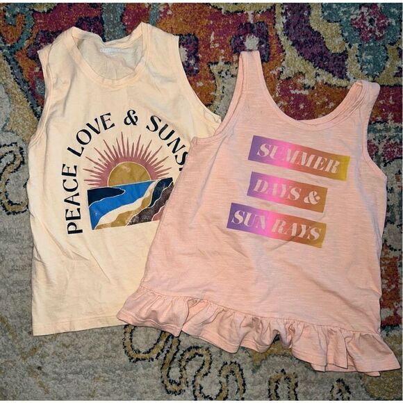 Girls’ Summer Tank Top Bundle - Picture 1 of 3